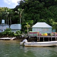 浦内川観光 下流船着場。ここから船で上流へ。