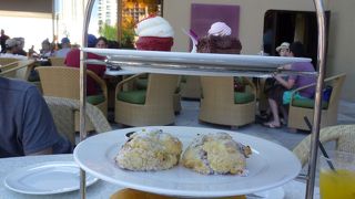 ラムファイヤーでアフタヌーンティー