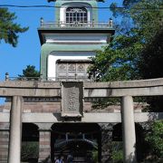 尾山神社、神門は、金沢のシンボルタワー