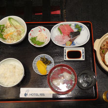 夕飯の写真です。