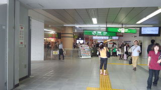 ecuteから上野公園へ行けます