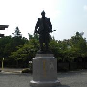 豊臣秀吉公の銅像