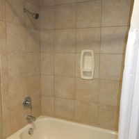 バスルーム。狭い