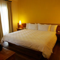 ゆったりとしたベッド