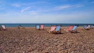 のんびりとビーチを散策してブライトンの良い思い出に