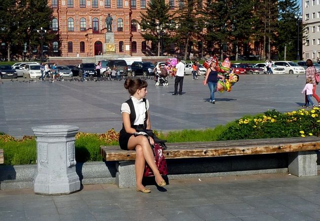 ハバロフスク市民の憩いの広場