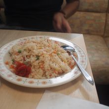 炒飯も注文しました