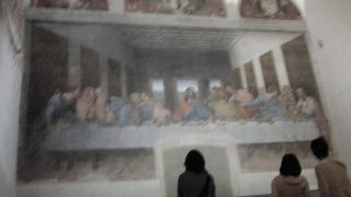 最後の晩餐鑑賞。感動の１５分です。