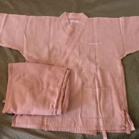 ピンクの部屋着