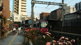 三ノ輪橋から早稲田を結ぶ下町らしさを演出する路面電車