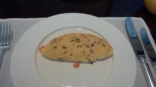 落ち着いた朝食です