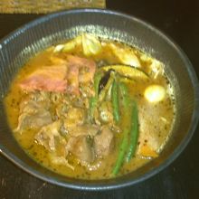 特製ジンギスカンto野菜カレー