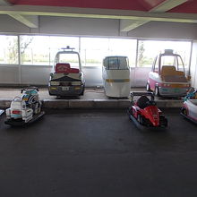 バッテリーカー乗り場の様子