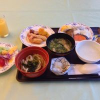 朝食ですビュッフェ形式でした