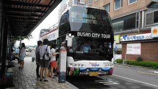 オープンエアの２階建てバスがＧＯＯＤ