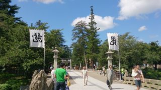 米沢と言えば上杉神社でしょう。