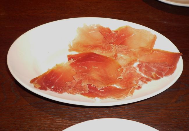 パサパサに乾いた生ハム