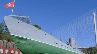 潜水艦の実物に乗れる C-56潜水艦博物館