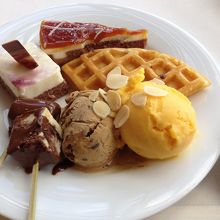 チョコファウンテンもありました。