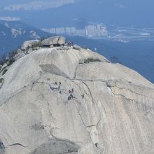 頂上からの眺め