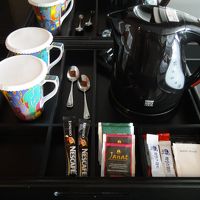 無料のお茶など♪ホテルオリジナルのカップがすごく可愛かった♪