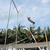 空中ブランコにも挑戦できます