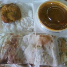 日替わりのカレーセットです。