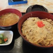 朝食メニューの中にあった親子丼