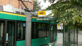 ヘルシンキのトラムの番号が変更されていました。