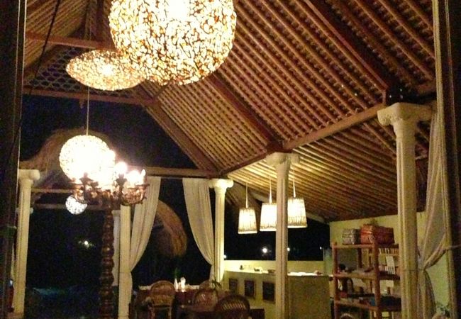 美しすぎる星空を見ながらの美味しい食事