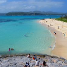 古宇利大橋からの眺め