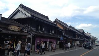 見ごたえのある街並み