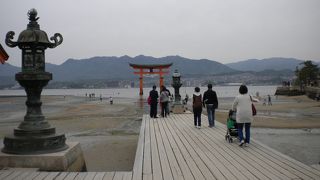 干潮時に行きました