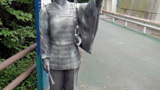 大山祇神社の宝物館側に鶴姫ロードはあります