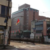 築町電停付近から