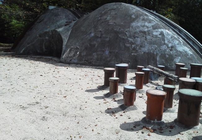 四国中央の古墳群のひとつです。