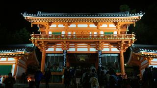 朱色の西楼門！