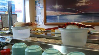 犬吠崎のネタの大きい回転寿司屋