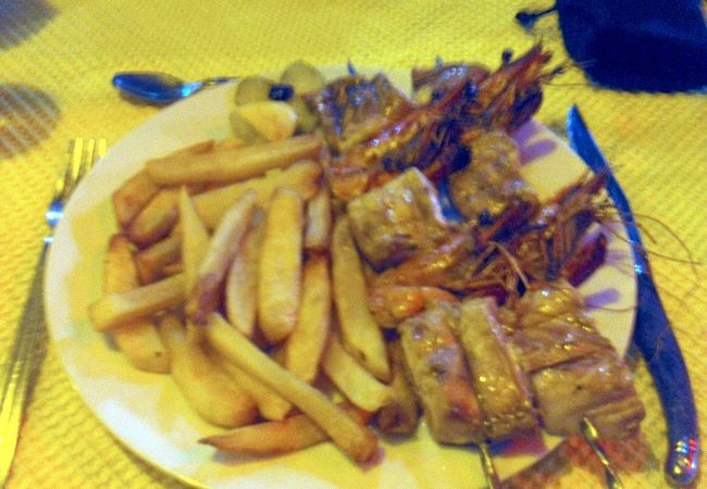 海鮮串焼きはお勧め