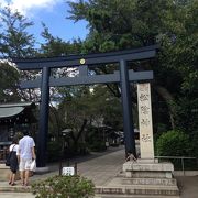 松陰神社駅からは少し歩きます。