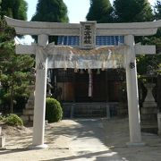 応神天皇を祭神としている栗倉神社( あわくらじんじゃ ) 