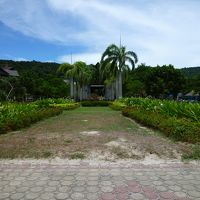 海側から見たホテル