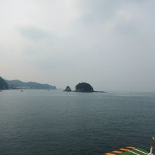 船上からの景色