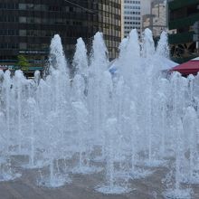 噴水があります