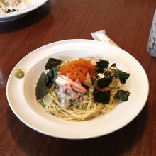 冷製魚介パスタ