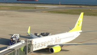 コンパクトな空港です