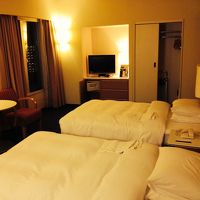 広々としたツインルーム。