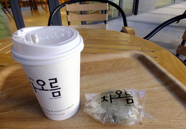 仁寺洞の近くでほっと一息