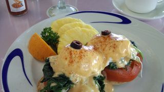 ハウの木の下で優雅なブランチ