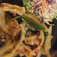 イカのチリソース炒め